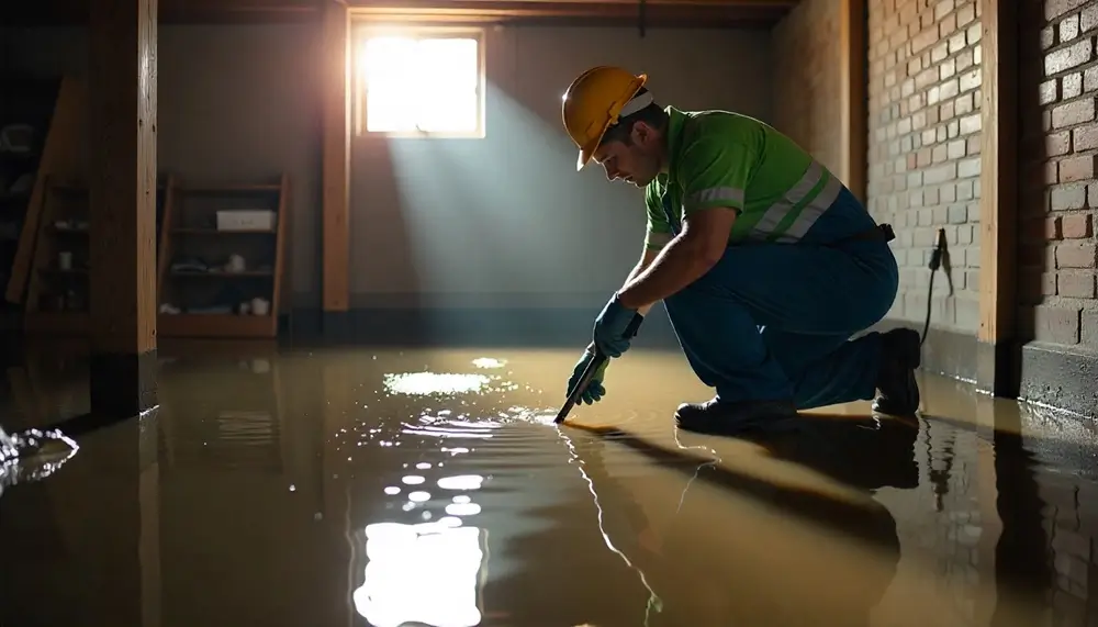 Professional water damage restoration services in Grosse Ile, MI